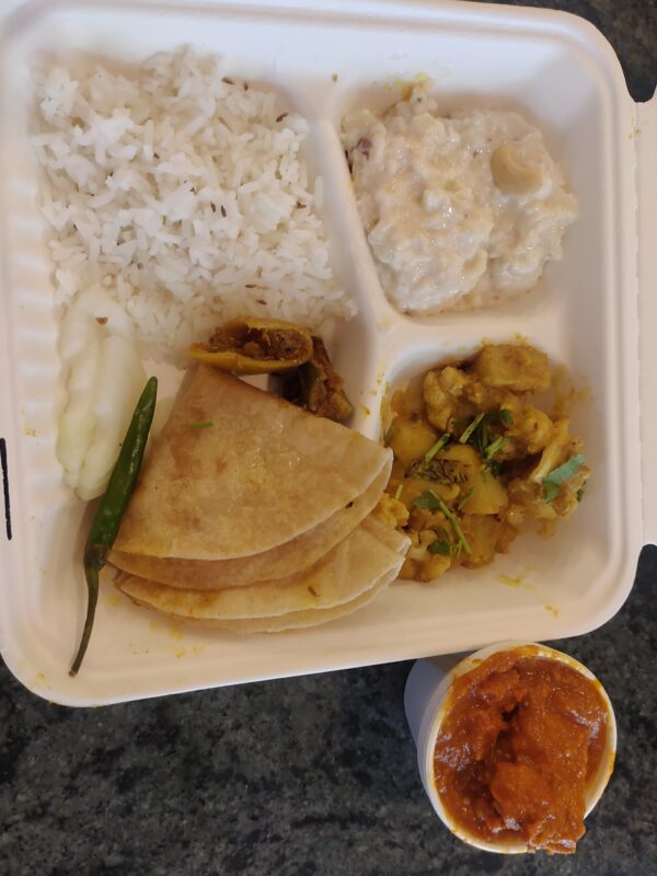 Chicken Thali (8 items)