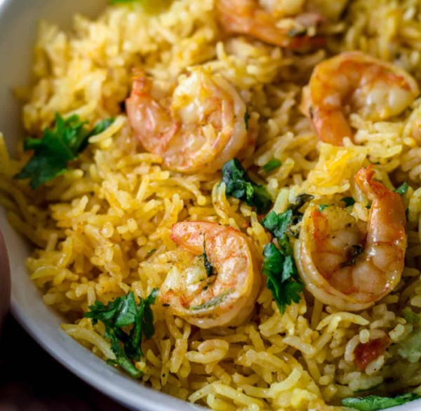 Shrimp Biryani