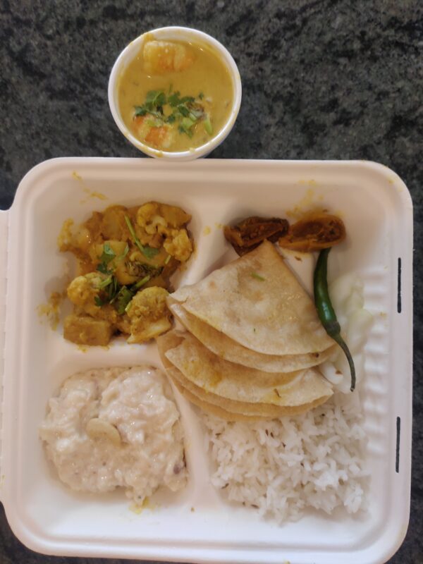 Shrimp Thali